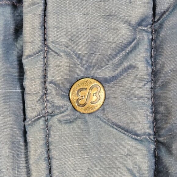 Vintage Eddie Bauer Down Vest Puffer Snap Button Men's (Measurement Photos) - Picture 2 of 10